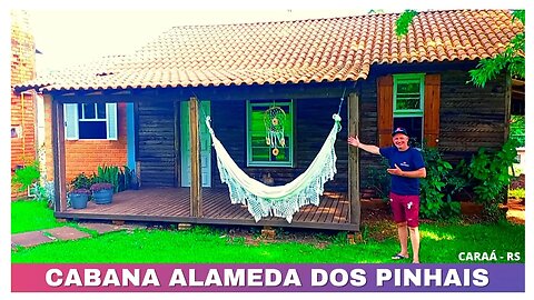 CABANA ALAMEDA DOS PINHAIS CARAÁ RS | Contato 51 99249-7585 #cabanas #pousadas #turismors