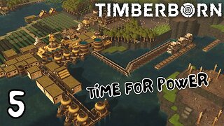 Our Next Mega Project Is Under Way, This Time Power - Timberborn - 5