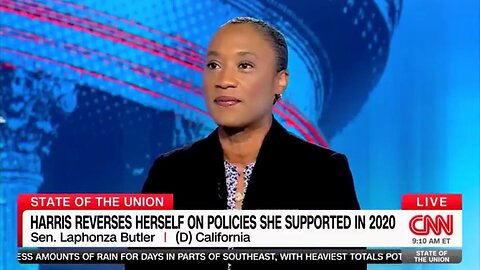 Sen. Laphonza Butler: Voters Should Consider Kamala's Flip Flops A Sign She's 'Learning New Things'