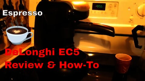DeLonghi EC5 Espresso Machine Product Review & Quick How-To