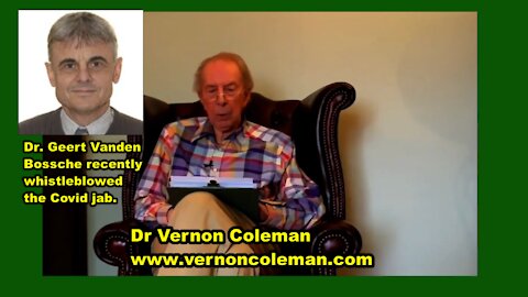 Dr Vernon Coleman comments Dr. Geert Vanden Bossche