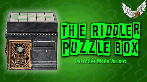The Riddler: Puzzle Box, Detective Variant