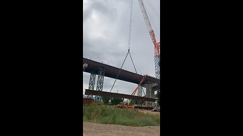 New sequence 10, girders set, V.R. Bridge.