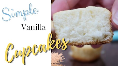 Delicious Vanilla Cupcakes - Imperfect Cook