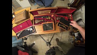 A Collection of Cased Guns