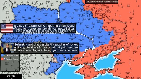 Russian invasion of Ukraine [ 3 Aug 2022]