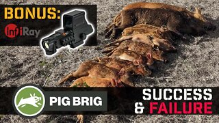 Success and Failure with the Pig Brig | Introducing the InfiRay FAST ThermalPlus Hybrid Reflex Sight