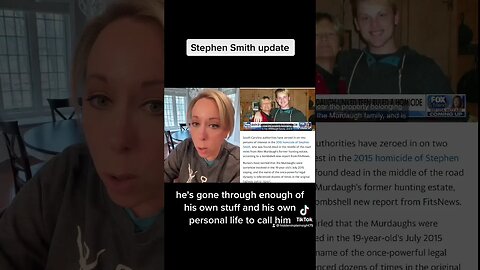 Stephen Smith update