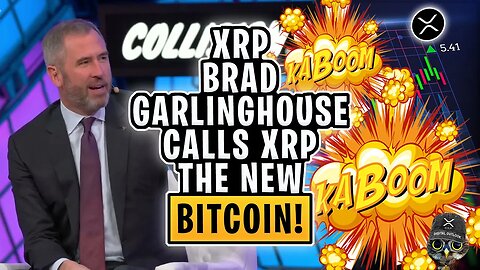 XRP RIPPLE: Brad Garlinghouse Calls XRP The Next Bitcoin!