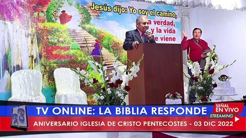 ANIVERSARIO IGLESIA DE CRISTO PENTECOSTES - 03 DIC 2022
