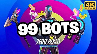 I played Fortnite with 99 BOTS and this is what happened... 😱