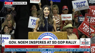 South Dakota Gov. Kristi Noem endorses Donald Trump for President: "I will do everything I can to help him win and save this country."