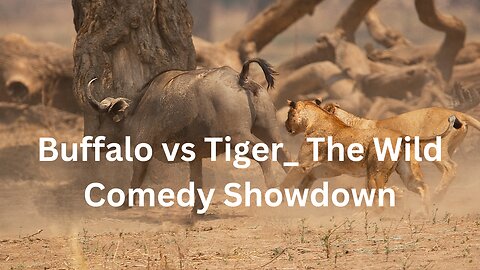 Buffalo vs Tiger_ The Wild Comedy Showdown