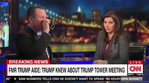 CNN’s Erin Burnett tells Sam Nunberg ‘I have smelled alcohol on your breath’