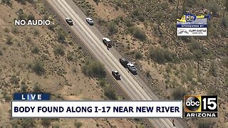 Body found on I-17 near New River