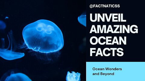 Ocean Wonders & Beyond: Amazing Facts About Our Planet's Hidden Treasures 🌊 #MarineLife #OceanFacts