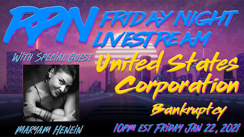 United States CORPORATION Bankruptcy - SAUCED - With Maryam Henein on Fri. Night Livestream