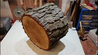 Woodturning - Log to Lamp Shade