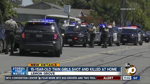 15-year-old twin girls shot and killed at home