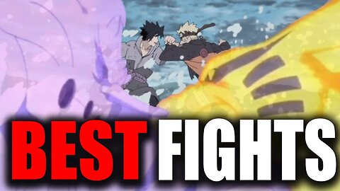 Top 7 Best Animated Fights in Naruto!