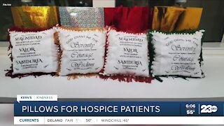 Kern's Kindness: Pillows for Hospice patients