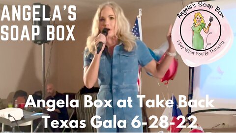 Angela Box at Freedom Matters Action Group "Take Back Texas" Gala