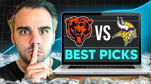 How to Find the Best Picks for Monday Night Football Using the Linemaker Method! (Vikings vs Bears)