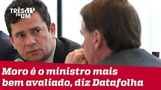 Datafolha: Moro é o ministro mais conhecido e mais bem avaliado do governo Bolsonaro