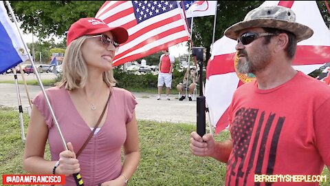 Flag-Waving With @PaintTheTrump 9/28 (Casselberry, FL) - UNCENSORED