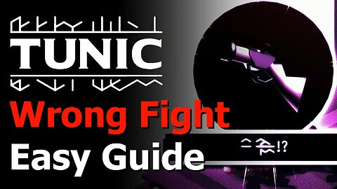 Tunic - Fast Bring It to the Wrong Fight Achievement Guide - Gun Before the Sword
