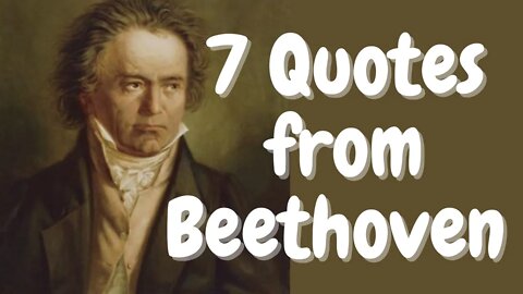 # Beethovenquotes #beethoven #motivationalquotes #shortsvideo #music 7 Quotes from Beethoven Shorts