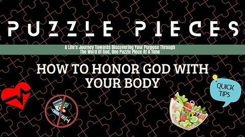 Tips | How To Honor God With Your Body