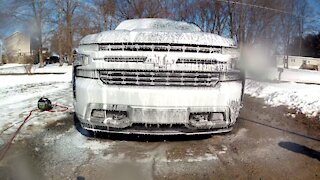 First wash on a 2020 Duramax Silverado