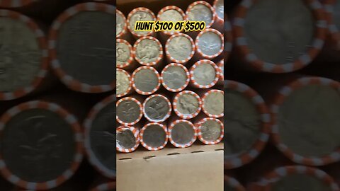 $100 Hunt & Fill!! ERROR Found!! #shorts #coinrollhunting