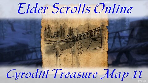 Cyrodiil Treasure Map 11 xi [Elder Scrolls Online ESO]