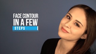 Face contour in a few steps.