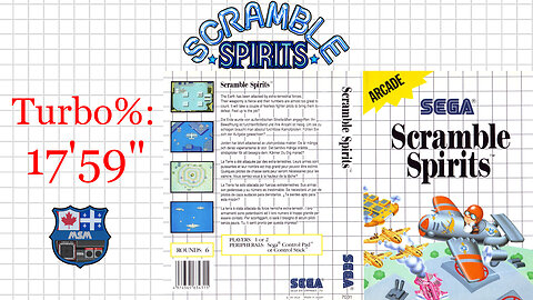 Scramble Spirits [SMS] Turbo% [17'59"] | SEGA Master System Marceau