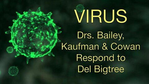 Viruses - Drs Bailey, Dr Tom Cowan & Dr Andrew Kaufman Respond To Del Bigtree