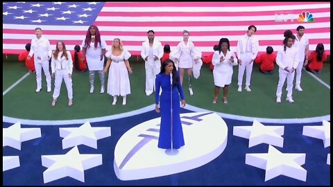 National Anthem At Super Bowl 🔥🔥