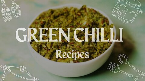 Green Chili Recipe | Spicy 🥵 & Testy | Must Try