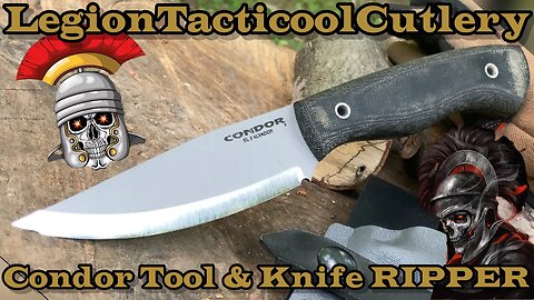 Condor Tool & Knife Ripper!!!! Hell of a knife