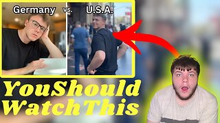 American Reacts To | HOW I SEE THE USA AS A GERMAN (After 6 months)