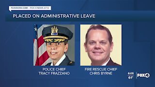 Marco Island Police and Fire Chiefs placed on administrative leave