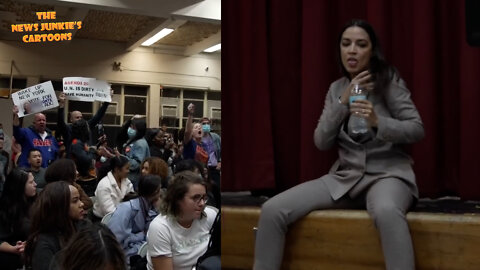 Democrat Ocasio-Cortez on her constituents: "Very classy," while dancing and ignoring them.