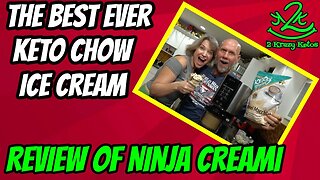 Ninja Creami review | Keto Chow Ice Cream in a Ninja Creami