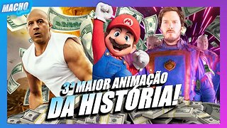 BILHETERIA: SUPER MARIO QUEBRA MAIS UM RECORDE INCRÍVEL!