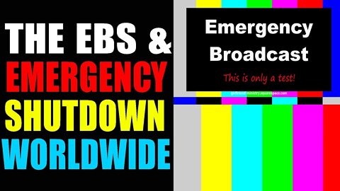 THE EMERGENCY ALERT SYSTEM HAS BEEN TURNED OFF WORLDWIDE - TRUMP NEWS