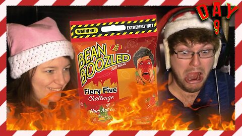 A Genius' Christmas: Year 9 - Day 9 (FINALE) || THE CHRISTMAS TRIVIA SPICY JELLY BEAN CHALLENGE