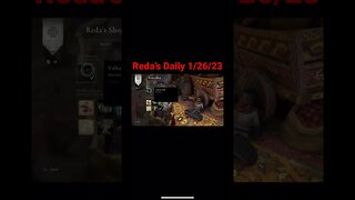 Reda’s Daily 1/26/23