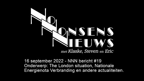 No Nonsens Nieuws 16 september 2022 - NNN bericht #19